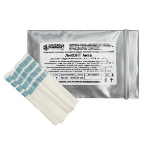 Индикатор экспресс-контроля общей жёсткости воды одноразовый ЛиКОНТ Аква