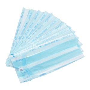 Материал упаковочный для стерилизации изделий медицинского назначения. Пакеты комбинированные со складками «СтериТ®», 200х65х400мм, 100