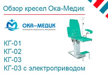 Модельный ряд кресел российского производителя Ока-Медик