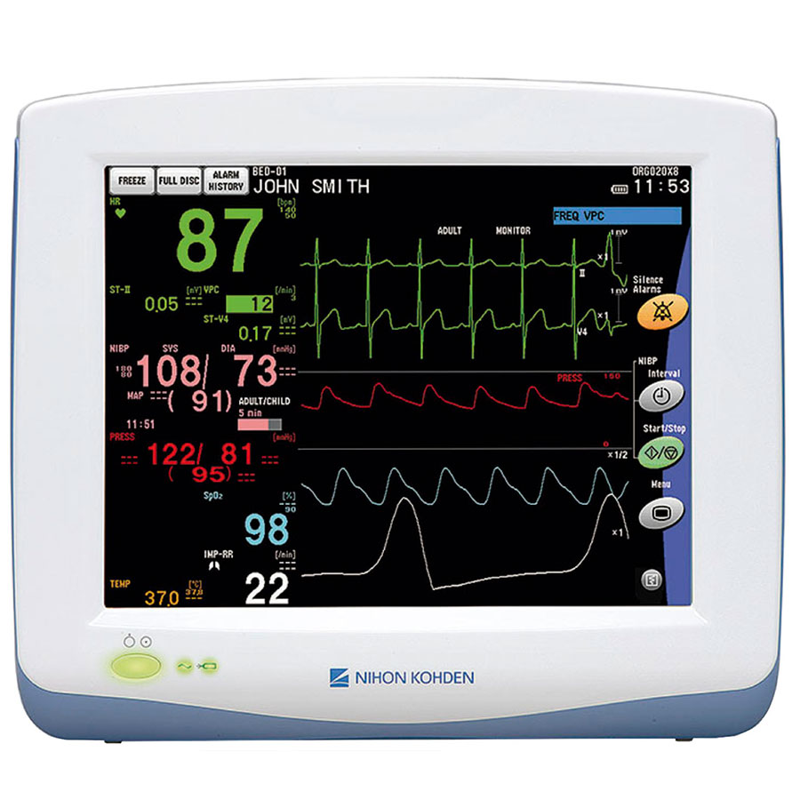 Монитор пациента Nihon Kohden от официального поставщика по низкой цене. Быстрая доставка по всей РФ