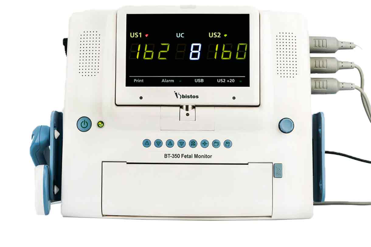 Фетальный монитор Bistos BT-350 в сложенном виде