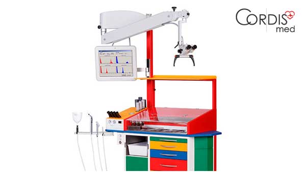 Варианты оснащения и расцветки ЛОР-установки Heinemann Modula Europa