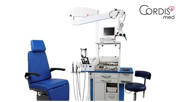 Варианты оснащения и расцветки ЛОР-установки Heinemann Modula Europa