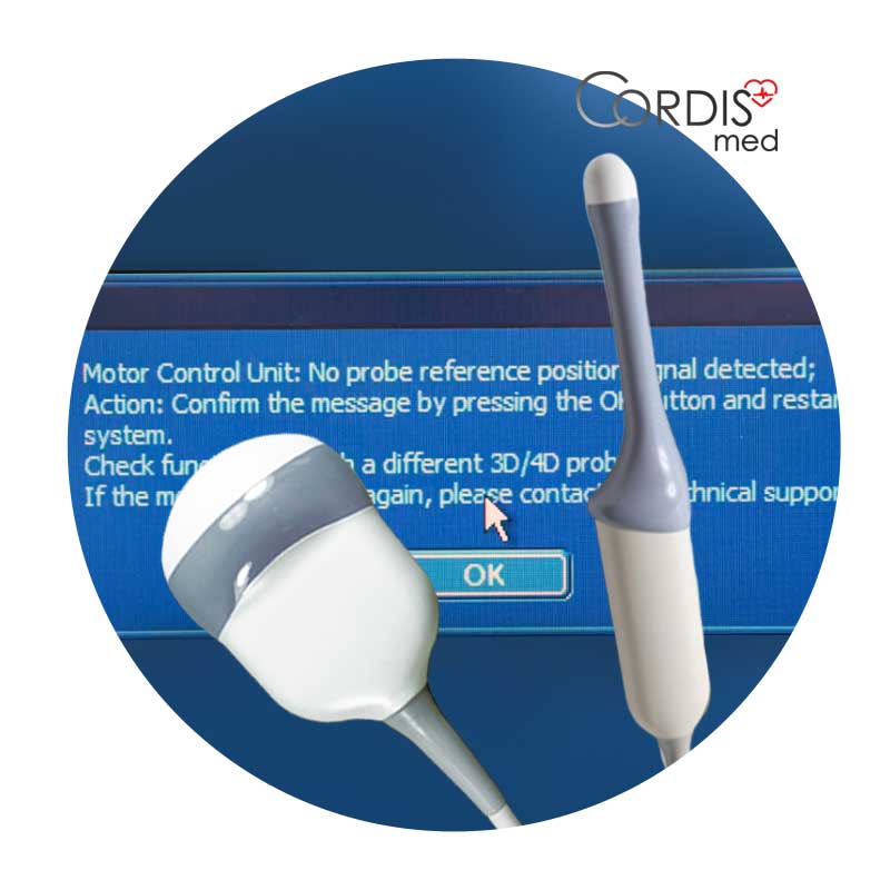Ошибки MotCtrl 3D УЗИ датчиков GE. Motor Control, неисправности мотора, троса, механизма 3D
